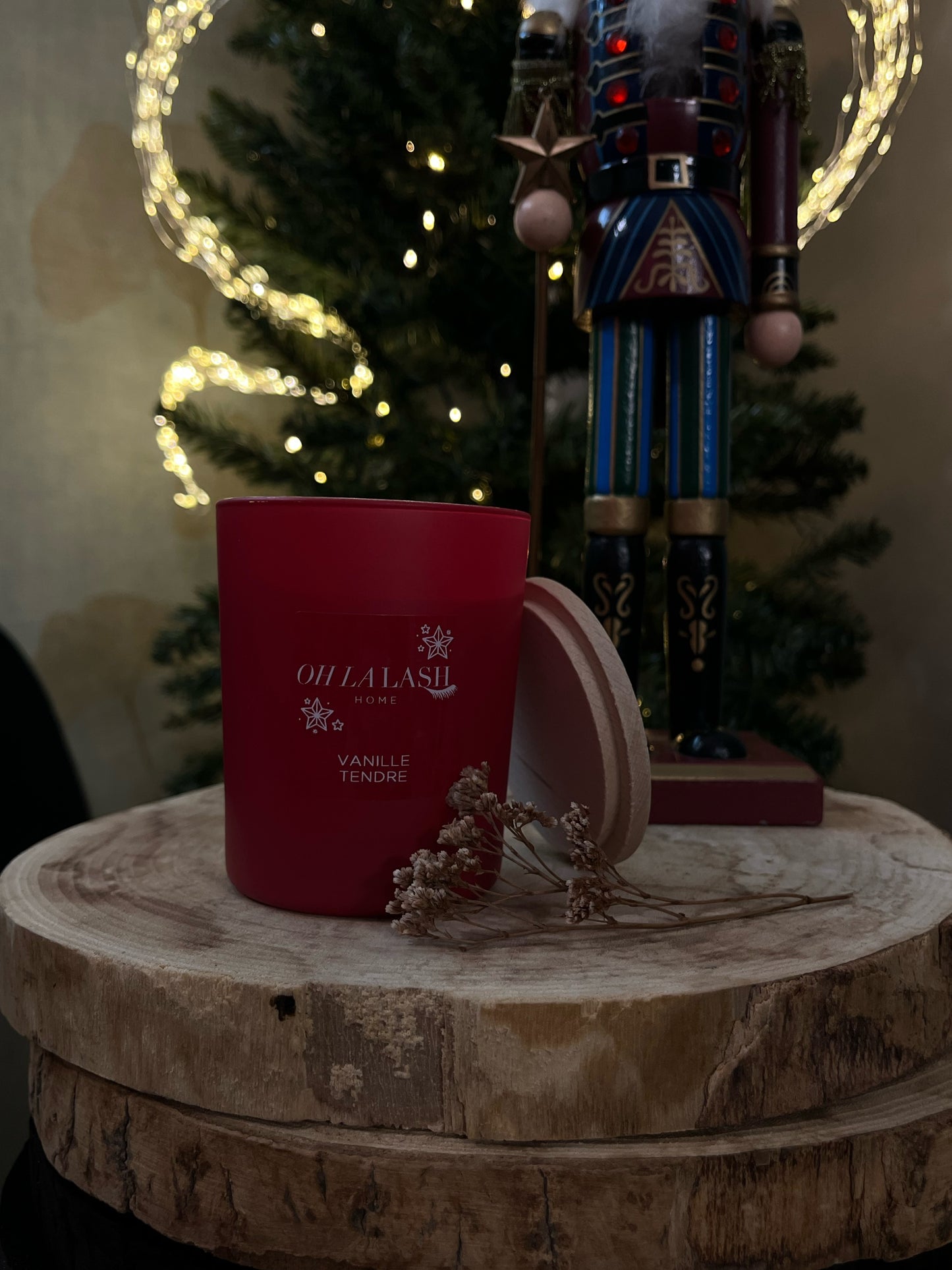 Vanille Tendre – Candela con stoppino in legno 170 g