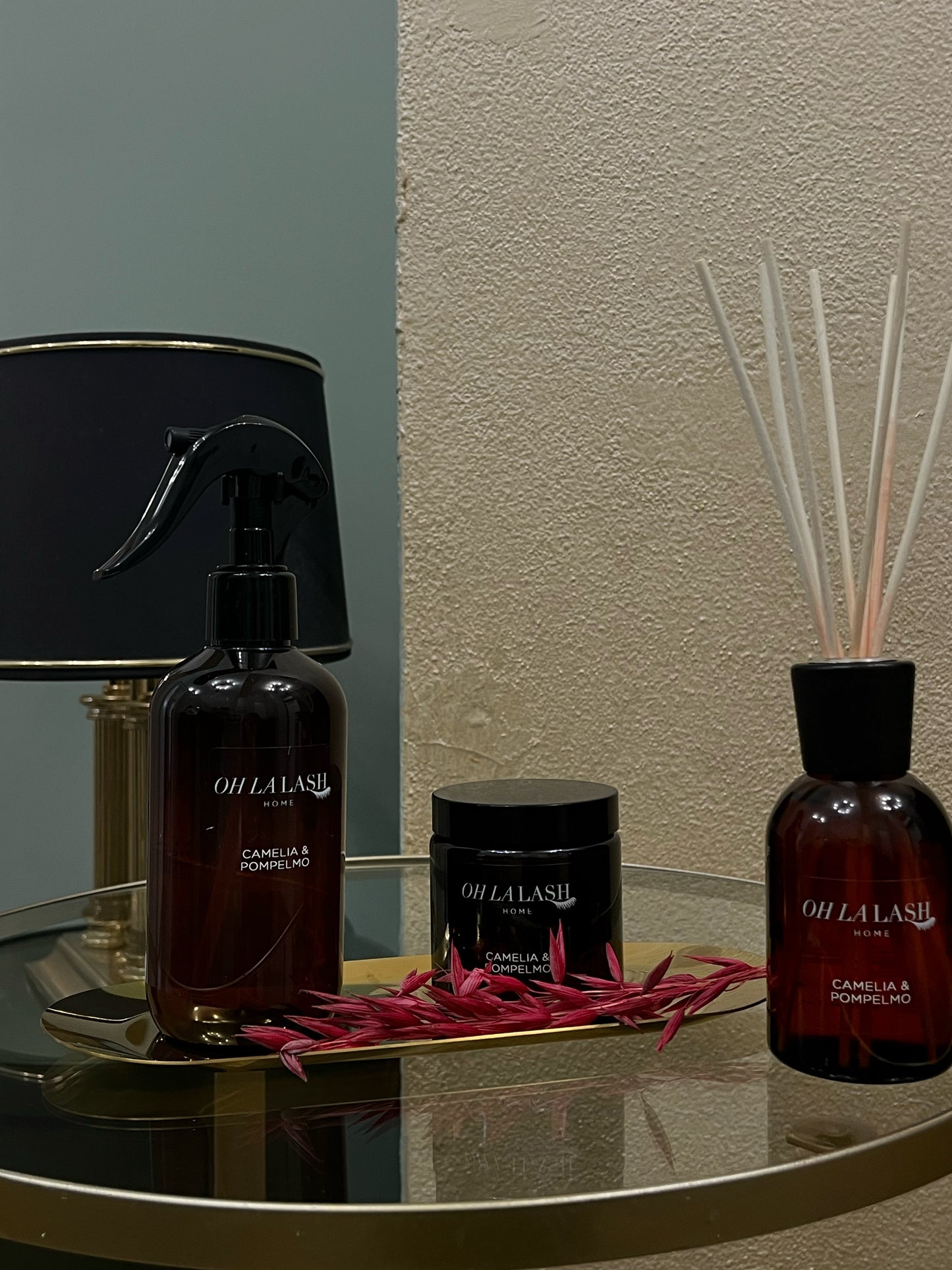 Kit camelia & pompelmo profumo ambiente